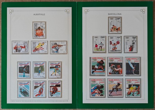 Francobolli olimpiadi 1992 - francobolli,