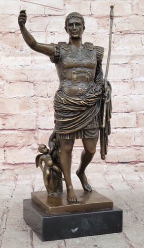 Bronzo giulio cesare - giulio, scultura