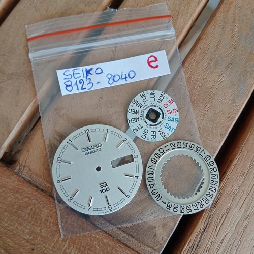 Seiko quartz ref 8123 8040 - ref., 8123-8040