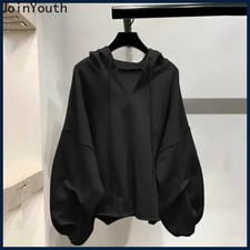 Felpa con cappuccio oversize