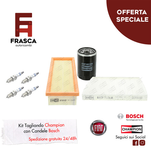 Kit tagliando tre filtri - kit,