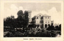 CPA AK GENOVA Quarto - Villa