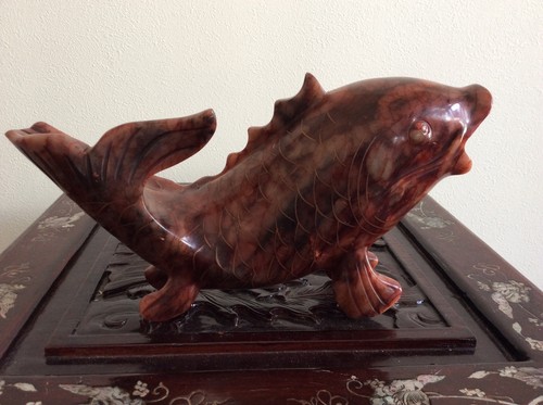 Statua carpa koi giapponese - koi,