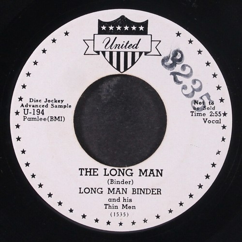 Long man binder - man, the
