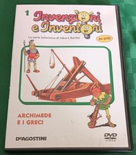 INVENZIONI E INVENTORI - 1 - ARCHIMEDE E I GRECI - BARILLÉ - DeAGOSTINI - DVD