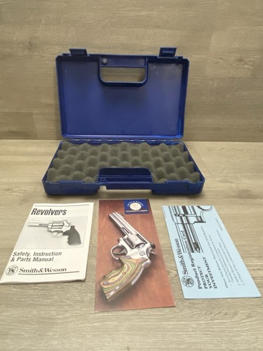 Vintage smith and wesson - and, blue