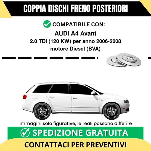 Coppia dischi freno posteriori - dischi,