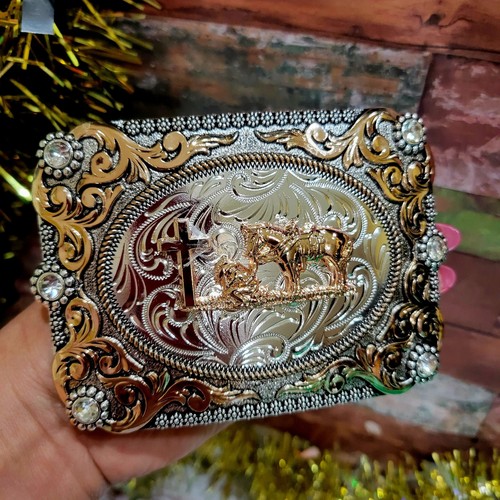 Fibbia cintura cowboy