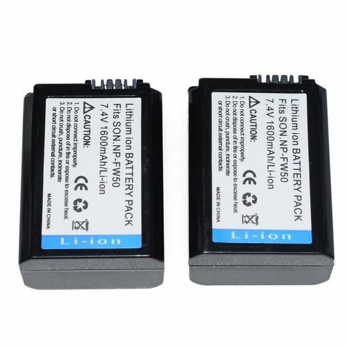 Batteria fw50 per sony - 2x,