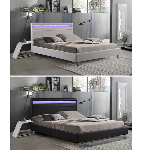 Letto matrimoniale bianco - letto, o