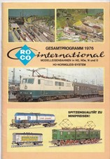 Roco 1976 catalogo modellismo