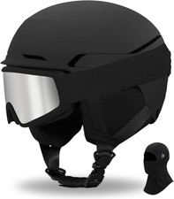 Casco Da Sci Kit Con Occhiali