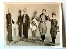 FOTO ORIGINALE National Doll Toys collectors, Roosvelt Hitler Ghandi
