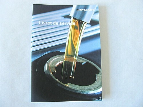 Carnet entretien français bmw - carnet,