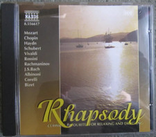 CD - Rhapsody  - Mozart, Chopin, Rossini, Vivaldi, Bach, Schubert, Haydn ecc...