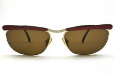 occhiali da sole Fiorucci vintage uomo modello 413 colore oro/rosso/421