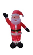 babbo natale gonfiabile