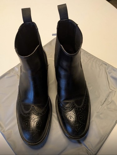 Stivaletti pelle nera donna