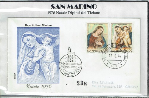 San marino 1976 - 1976, natale