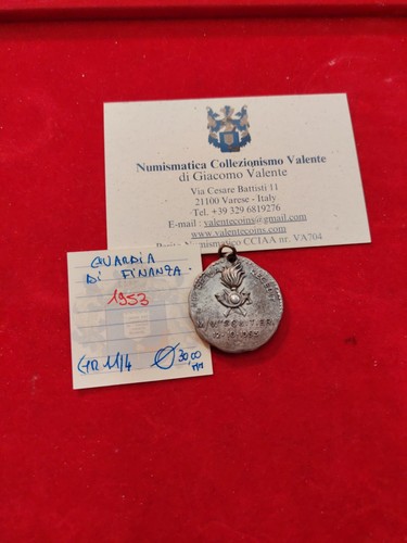 Medaglia guardia finanza 1953 - finanza,