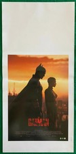 AAA LOCANDINA ORIGINALE THE BATMAN PATTINSON DIABOLIK UOMO NERO FANTA SCI FI