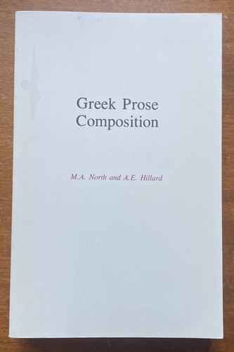 Greek prose composition - prose,
