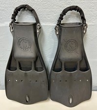 M Scubapro Jet Fin con cinturino sul tallone a molla - nero