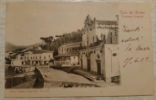 Cartolina antica cava - cartolina,