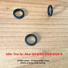AKAI GX-6/GX-7/GX-8/GX-9 Cassette Decks Idler Tire • High Quality/Single pc