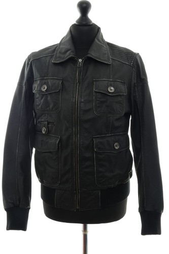Giacca pelle mustang da - giacca,