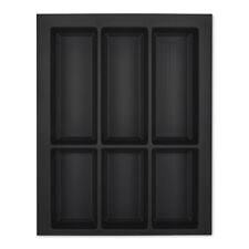 Inserto posate 450 mm nero per