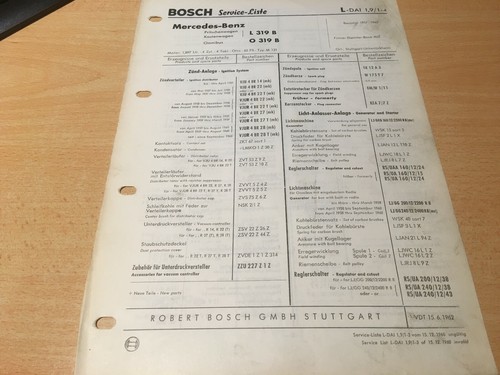 Orig bosch service list - orig.,