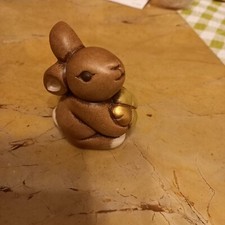 Coniglio marrone con quadrifoglio - Thun - Senza scatola