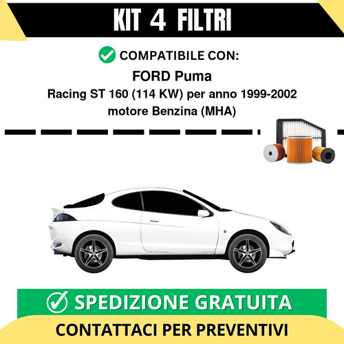 Kit filtri tagliando per - kit, 4