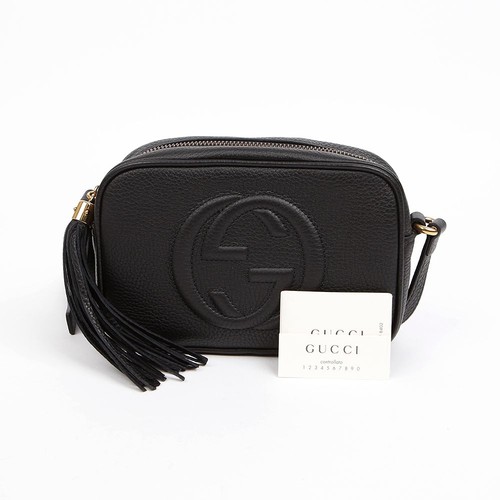 Gucci sac disco cuir mini - en,