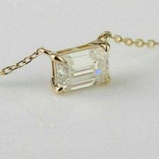 Ciondolo solitario diamante
