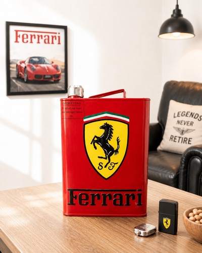 Vintage style ferrari square - ferrari,