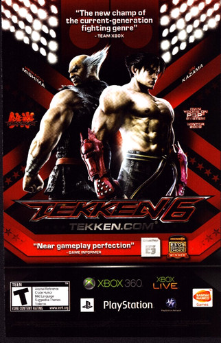 Annuncio stampa tekken - annuncio,