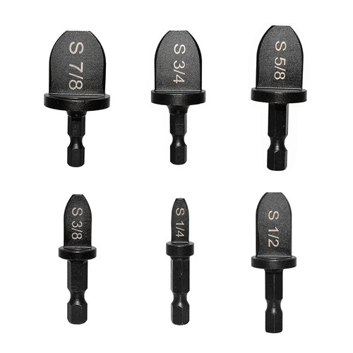 Kit 6pz svasatore tubo rame - kit,