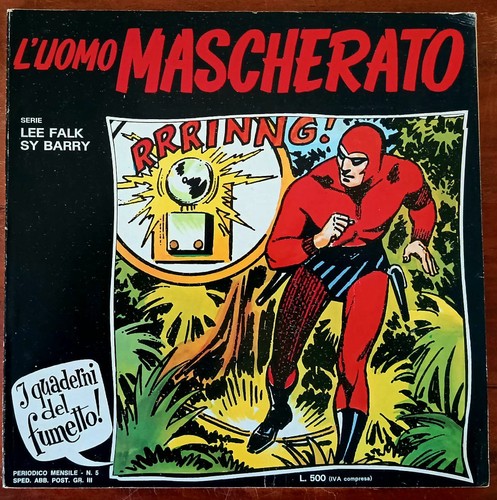Uomo mascherato lee falk - mascherato,