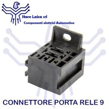 CONNETTORE PORTA RELE 9 VIE