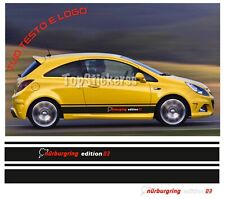 Strisce adesive Fasce Laterali Opel Corsa OPC Adesivo Sticker Decal Tuning Auto