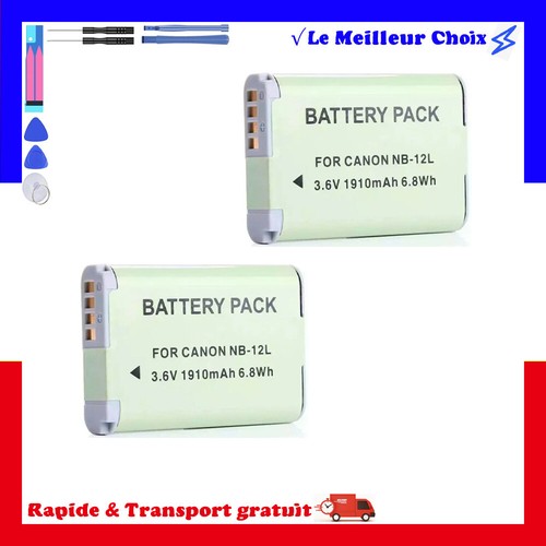 Batterie pour canon 12l - 2x,