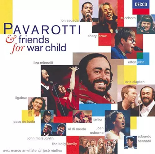 Pavarotti friends for war - pavarotti, &