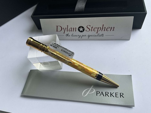 Parker duofold citrine - citrine, checked