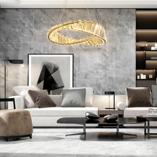 Plafoniera led cristallo - led,