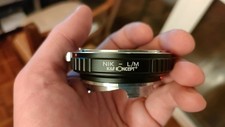 Anello adattatore K&F Concept - NIK L/M - da Nikon F a Leica M