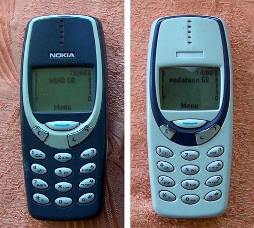 Nokia 3310 mobile phone - nokia, (year