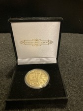 Bitcoin Physical Gold Coin In
