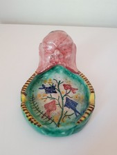 Ceramica Pinto, Vietri - Posacenere/Portasigarette, Anni '20/'30.